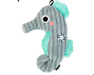 Plush Dog Toy Crab shark seahorse Bite Resistant Squeaky Toys Corduroy Dog Toys for Dogs Puppy Pets Training Accessories