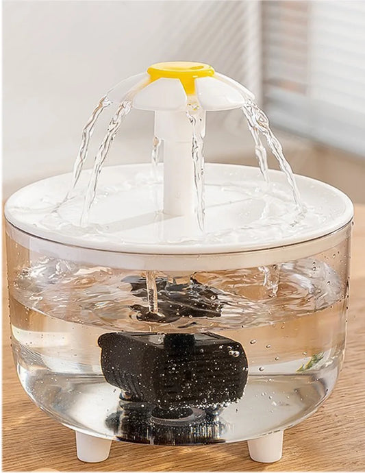 Automatic Pet Water Fountain for Cats and Dogs Large Capacity USB Powered Silent Operation Safe Food Grade PP Ideal Gift for Pet