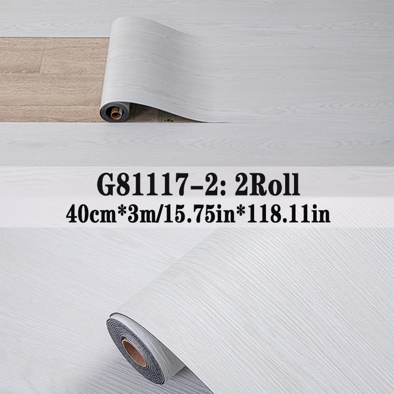 NINETAI Peel And Stick Vinyl Floor Tiles With Wood Grain