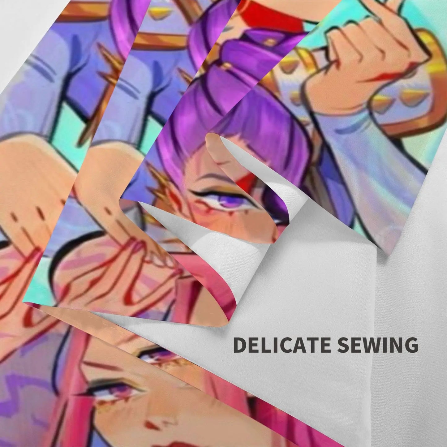 Vibrant Huntrix Girls Anime Tapestry, Home Decor, Lovely Cartoon Character Wall Art Tapestries Backgrounds  For Living Room,Dorm