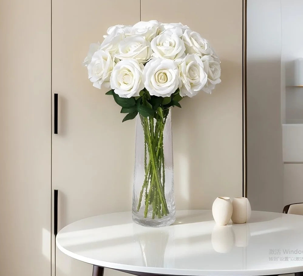 NONECN Artificial Roses Flower Branches For Wedding And Home Decor