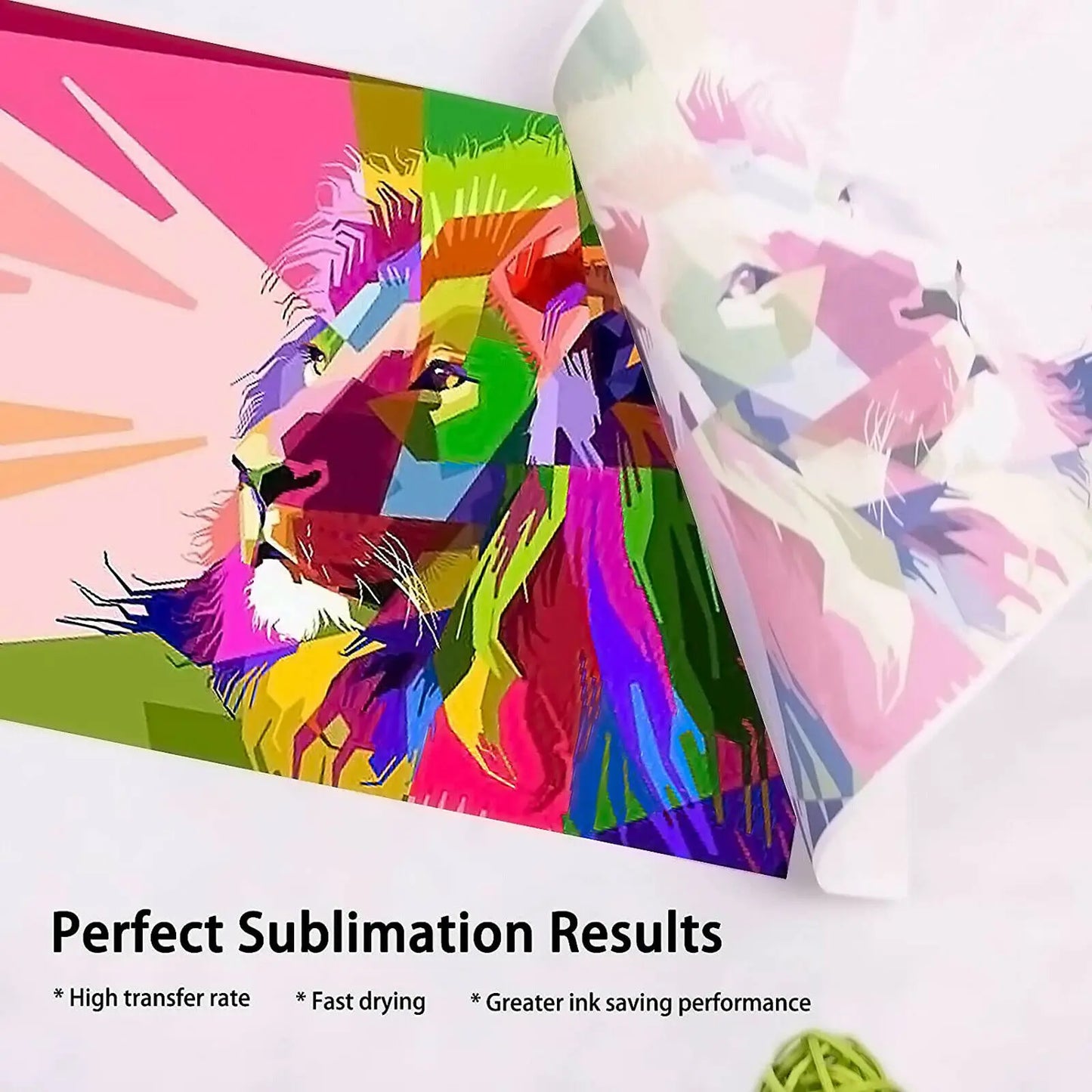 HTVRONT 150 Sheets 8.5 x 11 Inch Sublimation Paper 120g Heat Transfer Paper for Inkjet Printer T-shirt Clothes Printing 21X28cm