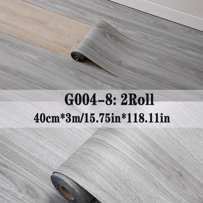 NINETAI Peel And Stick Vinyl Floor Tiles With Wood Grain