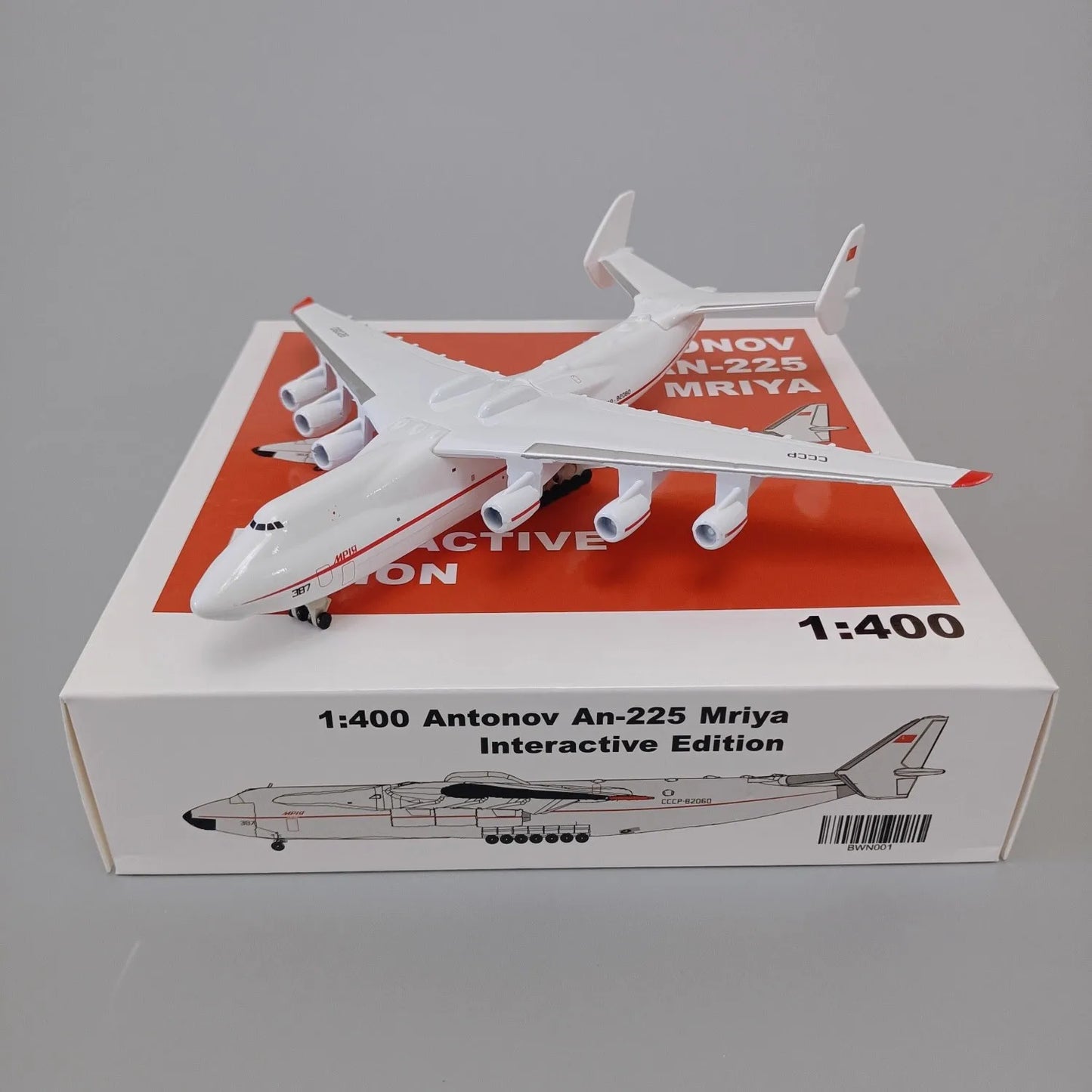1/400 Scale Aircraft 20CM an225 Diecast Airplane Alloy Soviet Union Air ANTONOV 225 Mriya Airlines Model Plane Collection Gift