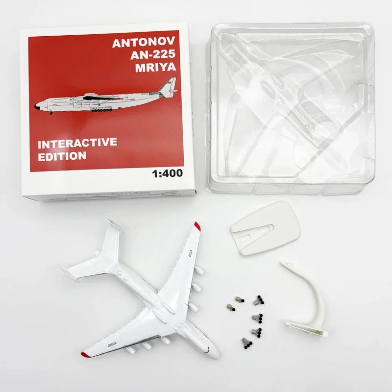 1/400 Scale Aircraft 20CM an225 Diecast Airplane Alloy Soviet Union Air ANTONOV 225 Mriya Airlines Model Plane Collection Gift