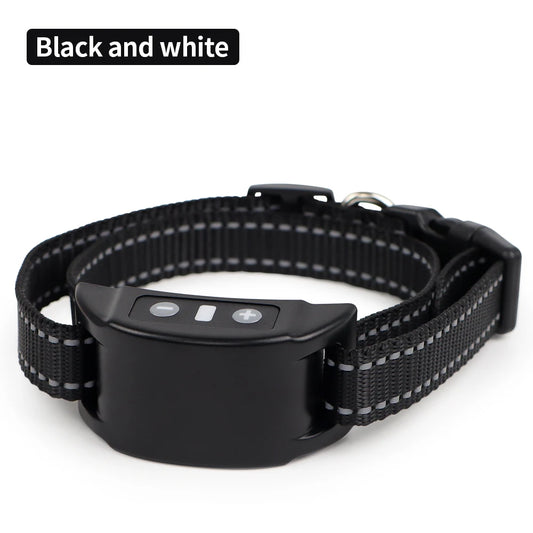 Dog Training Collar Anti-barking Collar Automatic Anti Bark Dog Collar USB Rechargeable Dog Trainer Electric Shock Beep