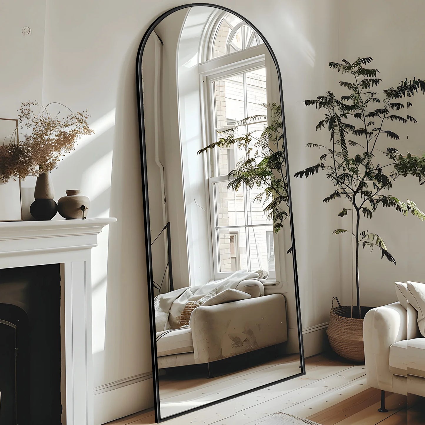 Antok Full Length Mirror With Stand For Bedroom