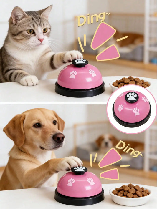 1 Set Pet Training Bells, Dog Potty Training And Outdoor Communication Bells, Dog Agility Training Interactive Toys