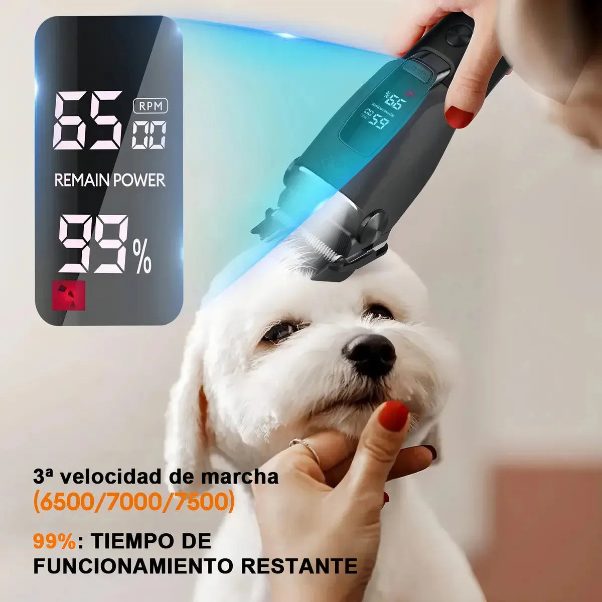 Pet Dog Cat Grooming Clippers Professional Hair Trimmer for Dogs And Cats Skin Friendly Lightweight Grooming Tools