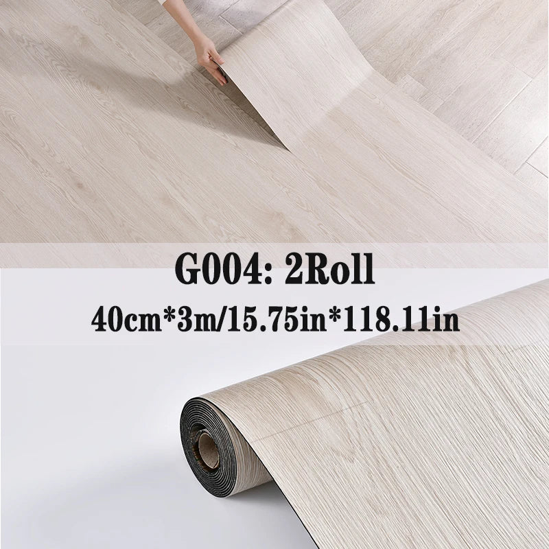 NINETAI Peel And Stick Vinyl Floor Tiles With Wood Grain