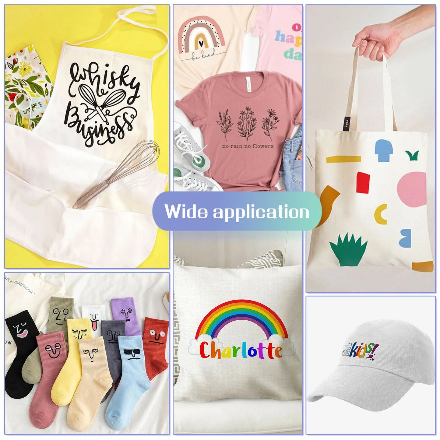 HTVRONT 14pcs 12inX3ft Multi-Color PU Heat Transfer Vinyl Roll for Cricut T-shirt Printing DIY Iron on HTV Film Christmas Gift