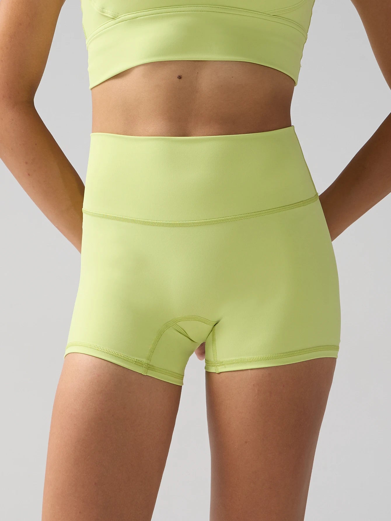 Women's Sports Yoga Shorts with High Waist, Hip Lift, Fitness, Running, Cycling, 3-point Shorts, Quick Drying Women's Yoga Short