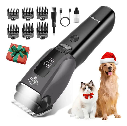 Pet Dog Cat Grooming Clippers Professional Hair Trimmer for Dogs And Cats Skin Friendly Lightweight Grooming Tools