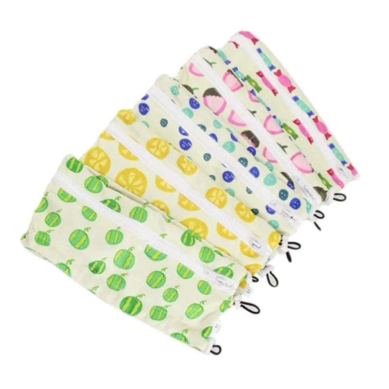 Cartoon Print Pet Cooling Neck Wrap Reusable Gel Core Breathable Cotton Zippered Detachable Summer Outdoor Heatstroke Prevention Small Dog Owners pet collars