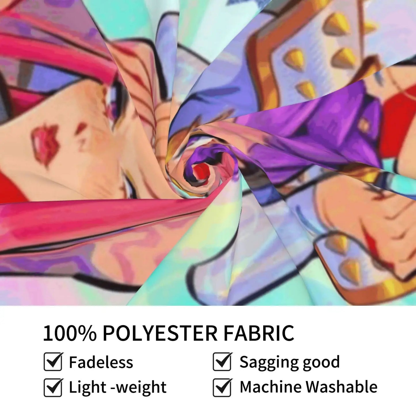 Vibrant Huntrix Girls Anime Tapestry, Home Decor, Lovely Cartoon Character Wall Art Tapestries Backgrounds  For Living Room,Dorm