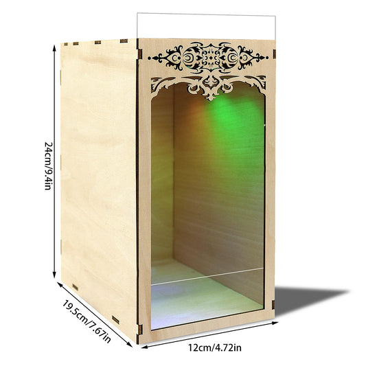 DIY Book Nook Shelf Insert Kits Freedom Of Creation Dollhouse Wooden Miniature Building Kit Bookend Bookshelf Home Decoration