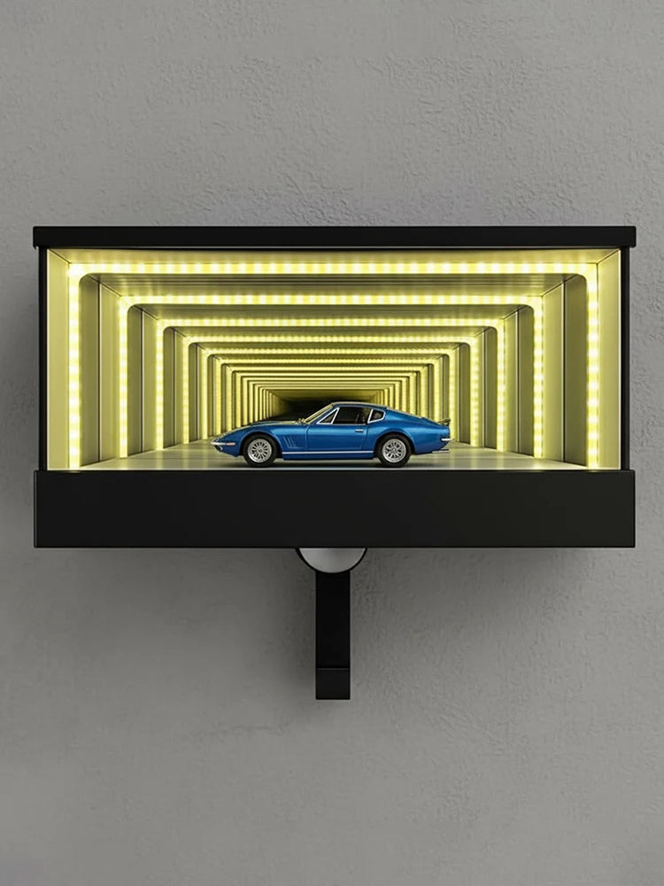 Wall Mount Garage Keychain Car Key Storage Rack Funny Infinity Car Key Organizer Car Key Hanger for Cars Enthusiasts