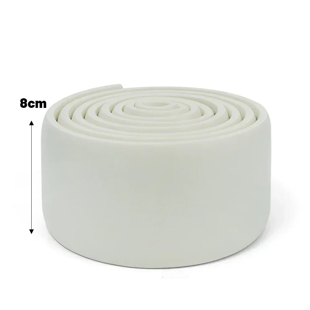 10-2M Waterproof Enclosure Self Adhesive Skirting Line 3D Wall Stickers Thickened Anti-collision Decoration Wall Corner Lines