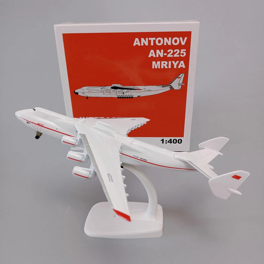 1/400 Scale Aircraft 20CM an225 Diecast Airplane Alloy Soviet Union Air ANTONOV 225 Mriya Airlines Model Plane Collection Gift