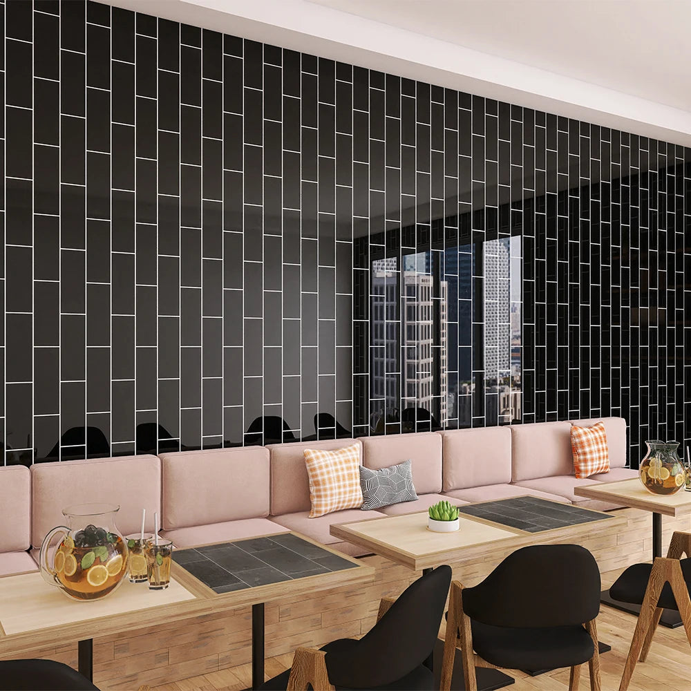Suitable for kitchen self-adhesive wallpaper pvc self-adhesive wallpaper home decoration waterproof and oil-proof sticker