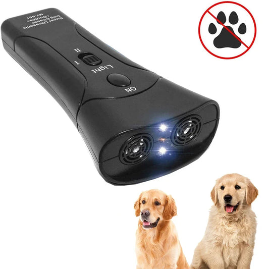 Pet Dog Repeller Anti Barking Stop Bark Training Device Trainer Anti Barking Ultrasonic Without Battery dog