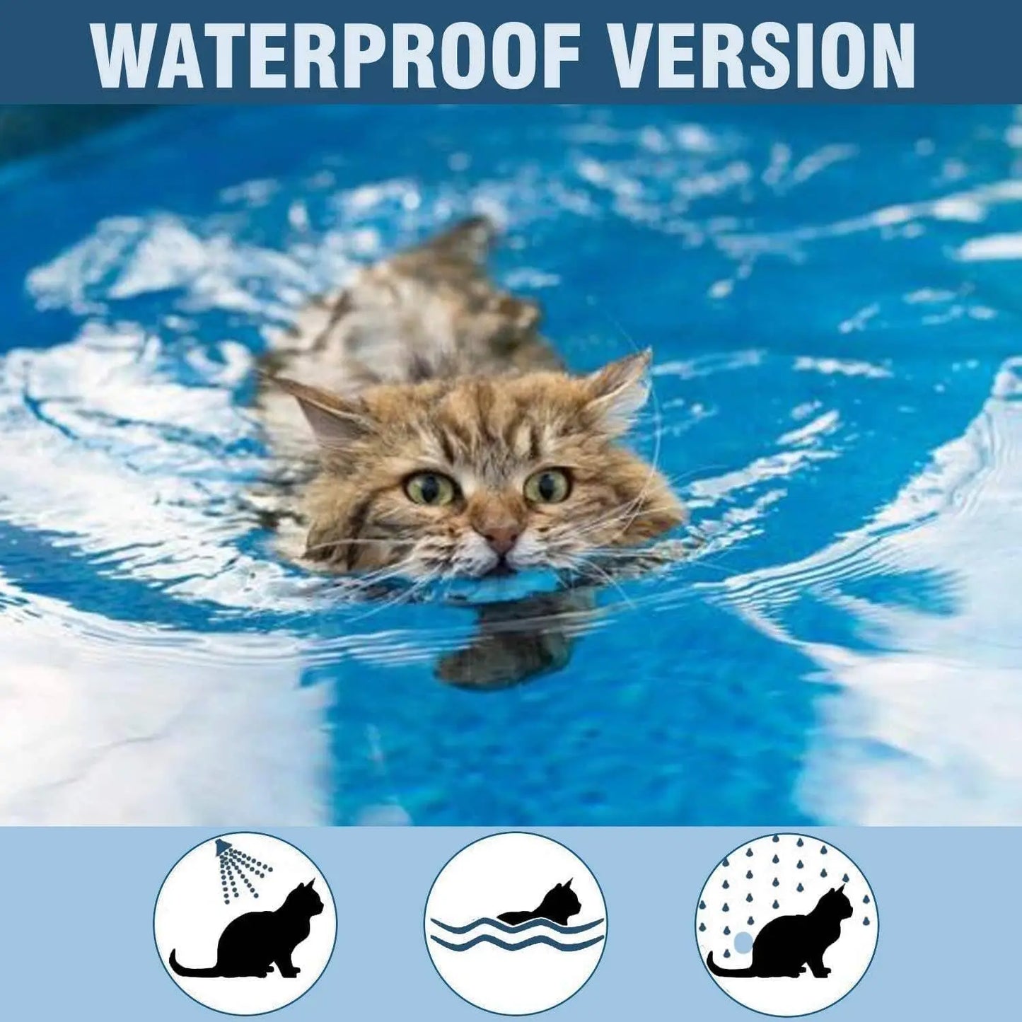 Flea and Tick Collar for Cats - Offers 12-Month Protection, Crafted with Premium Plant Oils, Waterproof, Natural, Safe for Kitte