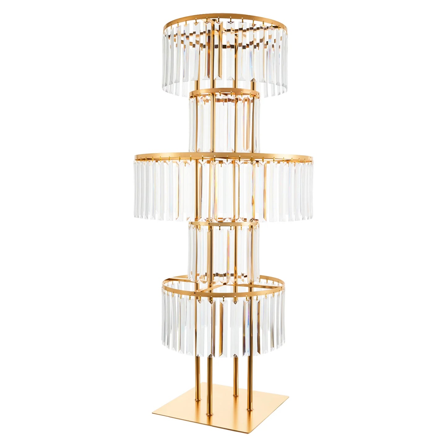 5-Tier Wedding Centerpiece Stand Acrylic Flower Display