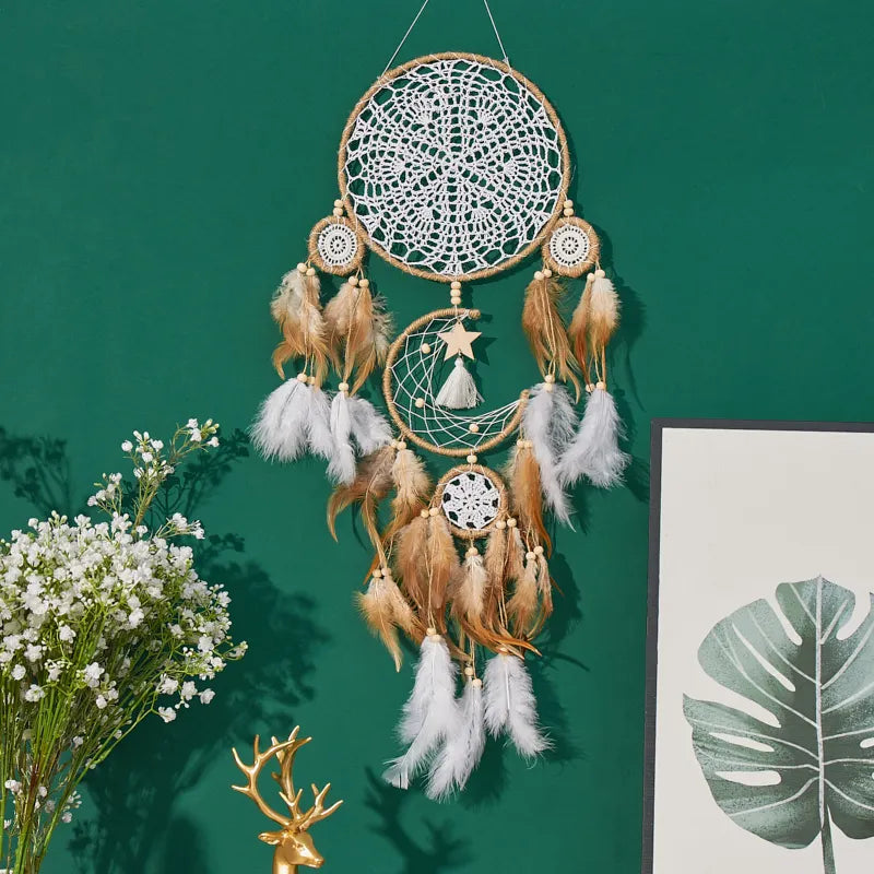 Moon Dream Chaser Dream Catcher Wall Decor