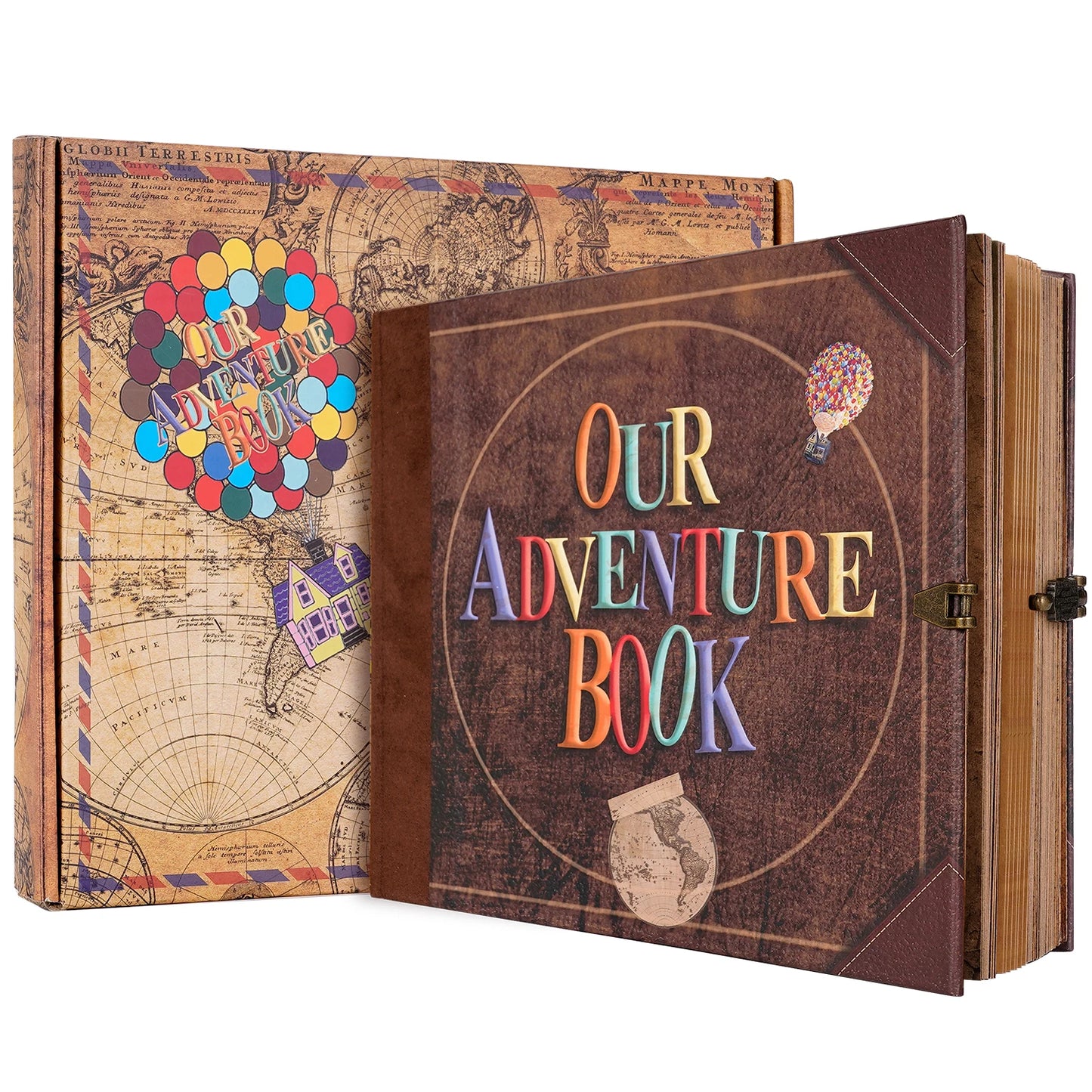 Our Adventure Book 146 Page Diy Handmade Photo Album Scrapbook Retro Kraft Album Anniversary Wedding Memory Valentine's Day Gift