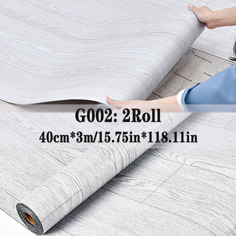 NINETAI Peel And Stick Vinyl Floor Tiles With Wood Grain
