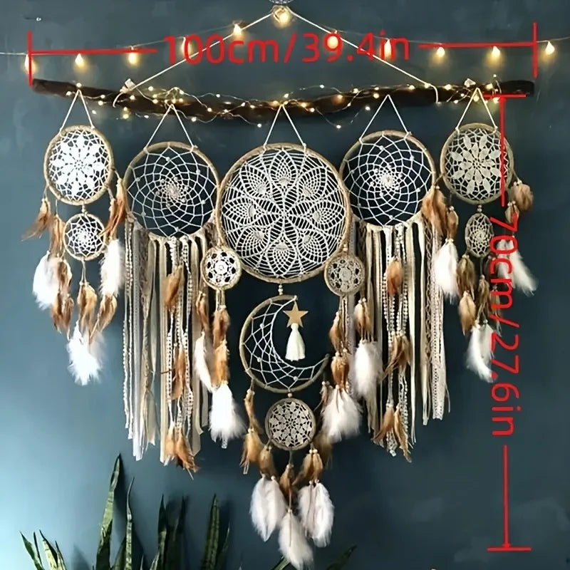 Moon Dream Chaser Dream Catcher Wall Decor